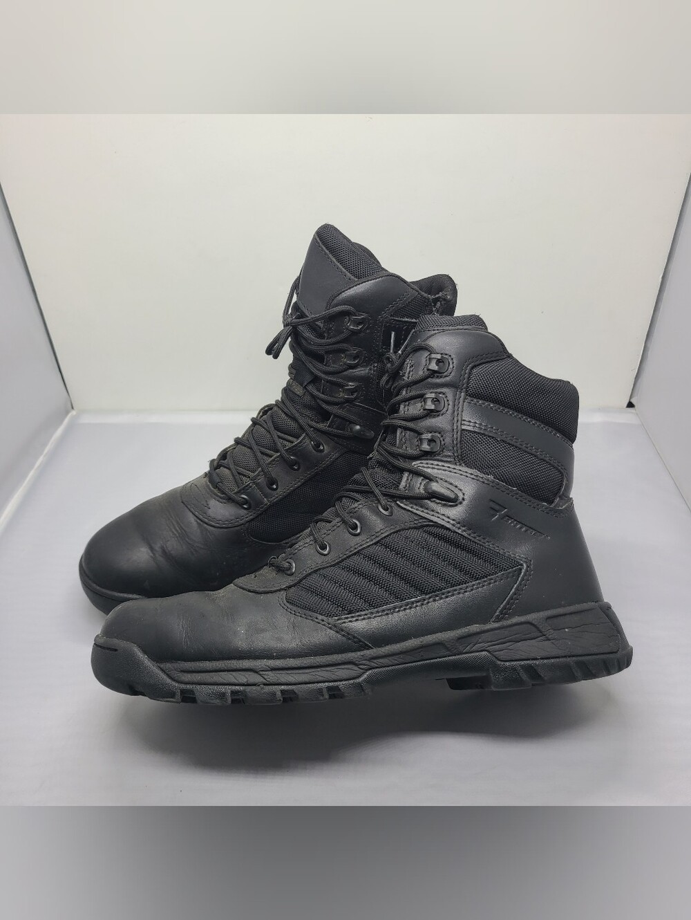 Men Size 11.5 - Bates Tactical Sport 2 Boots E03180 Black Side Zip Duty Boots